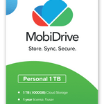 Mobisystems MobiDrive Personal 1000 (Yearly subscription)