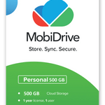 Mobisystems MobiDrive Personal 500 (Yearly subscription)