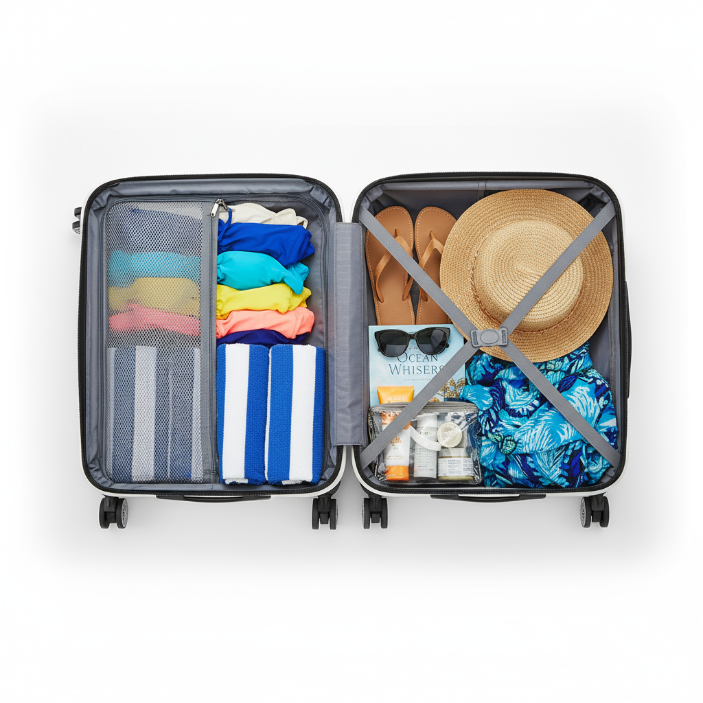 ABS 3-Piece Hard-Shell Spinner Luggage Set