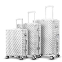 Thumbnail for Aluminum Frame 3-Piece Color-Match Spinner Luggage Set