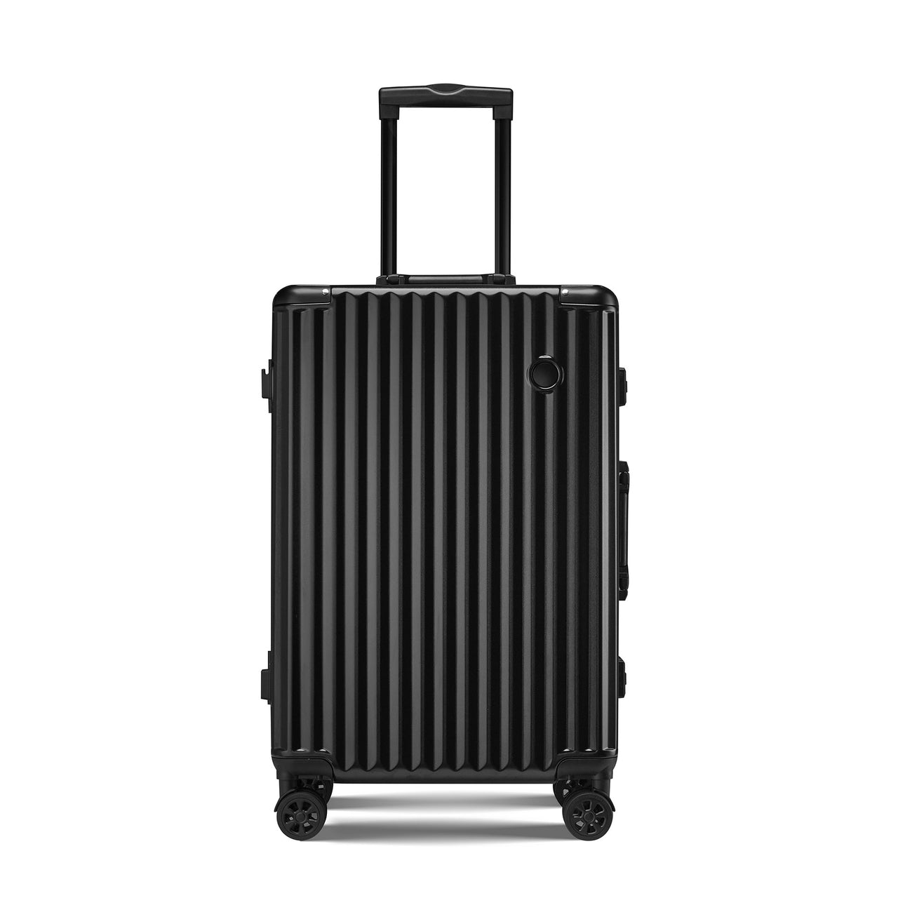 Aluminum Frame 3-Piece Hard-Shell Spinner Luggage Set