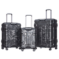 Thumbnail for Camouflage 3-Piece Hard-Shell Spinner Luggage Set