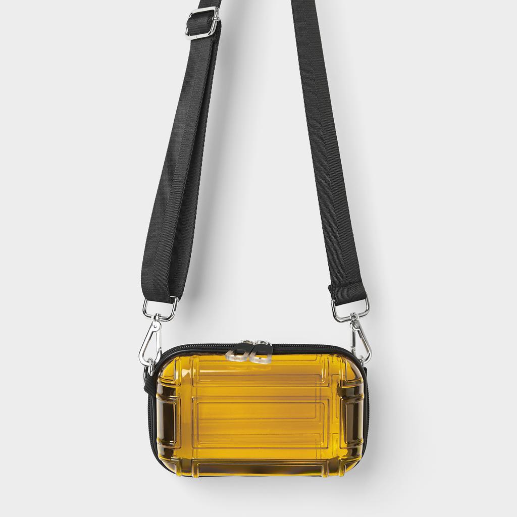 Mini Transparent PC Cosmetic Crossbody Bag