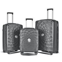 Thumbnail for PP 3-Piece Hard-Shell Spinner Luggage Set