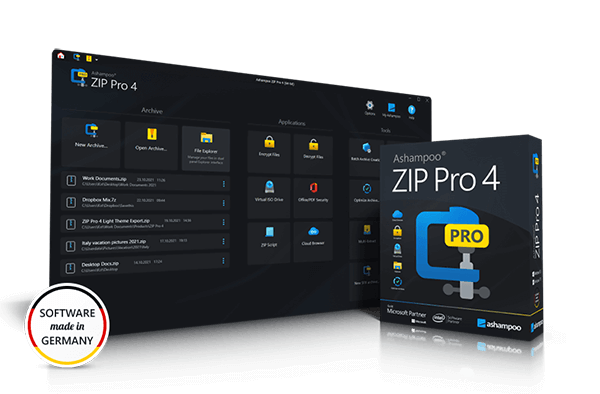 Ashampoo Software Ashampoo ZIP Pro 4