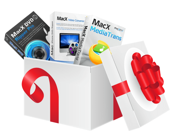 Digiarty MacX DVD Ripper + MacX Video Converter + MacX Video Trans