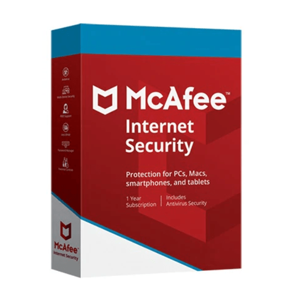 getmsoffice McAfee Internet Security 1-User 1-Year PC