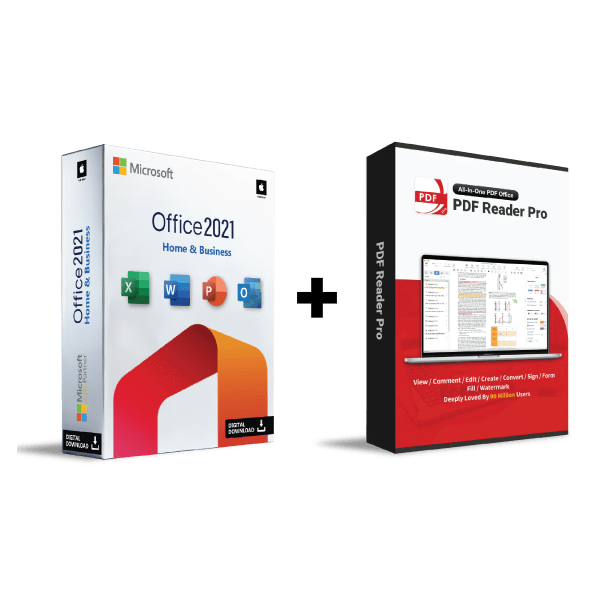 getmsoffice Microsoft Office 2021 Home & Business for Mac + PDF Reader Pro