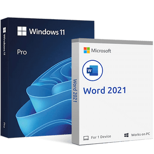 Microsoft Windows 11 Pro + Microsoft Word 2021