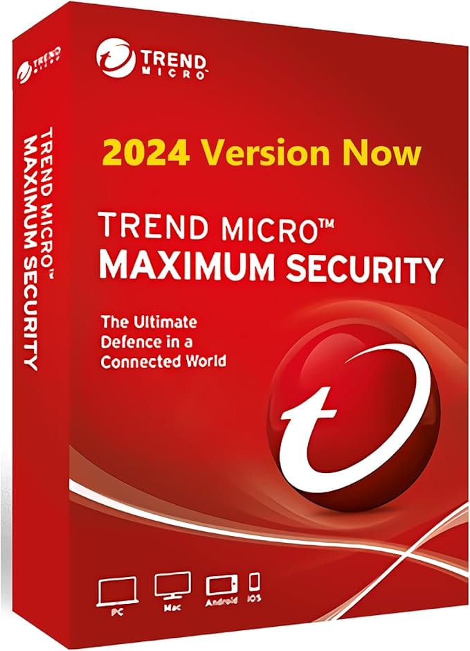 getmsoffice Trend micro maximum security 1year 3PC 2024