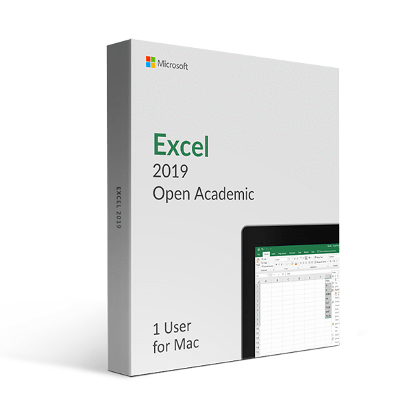 Microsoft Microsoft Excel 2019 For Mac Open Academic