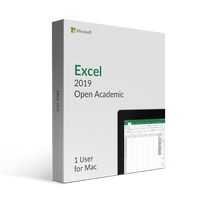 Thumbnail for Microsoft Microsoft Excel 2019 For Mac Open Academic