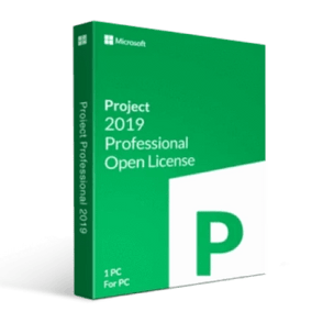 Microsoft Project 2019 Professional W/ 1 Server Cal Open License