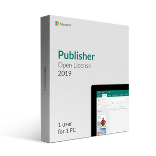 Microsoft Publisher 2019 Open License