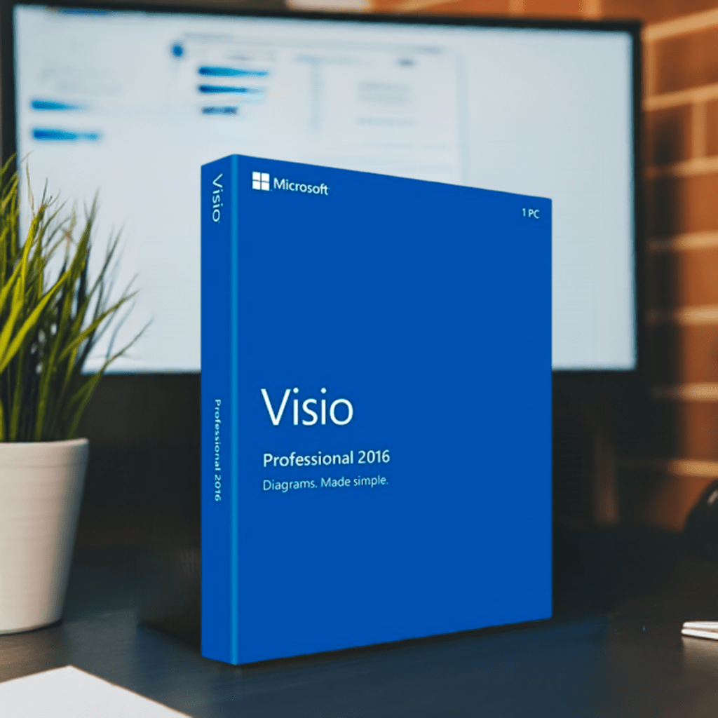 Microsoft Microsoft Visio Professional 2016 1 Pc