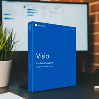 Thumbnail for Microsoft Microsoft Visio Professional 2016 1 Pc