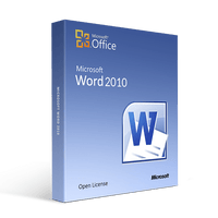 Thumbnail for Microsoft Microsoft Word 2010 Open License