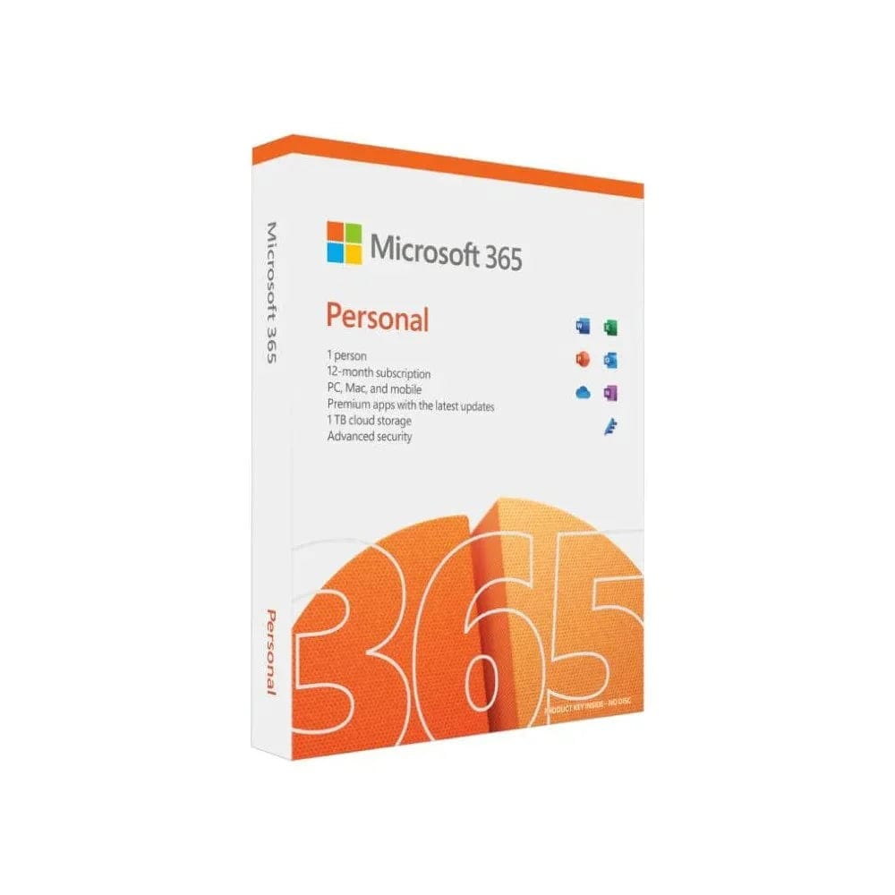 Microsoft Software Microsoft 365 Personal - 1 Year, 1 User Europe