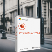 Thumbnail for Microsoft Software Microsoft PowerPoint 2024 for PC