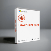 Thumbnail for Microsoft Software Microsoft PowerPoint 2024 for PC