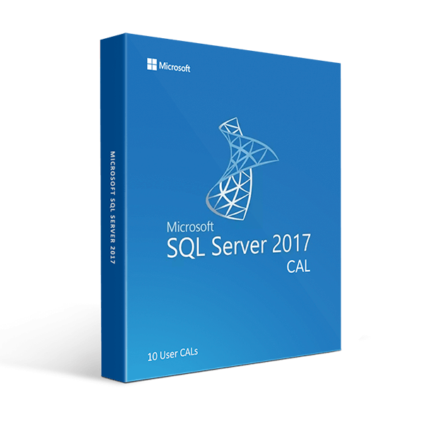 Microsoft Software SQL Server 2017 10 User CALs