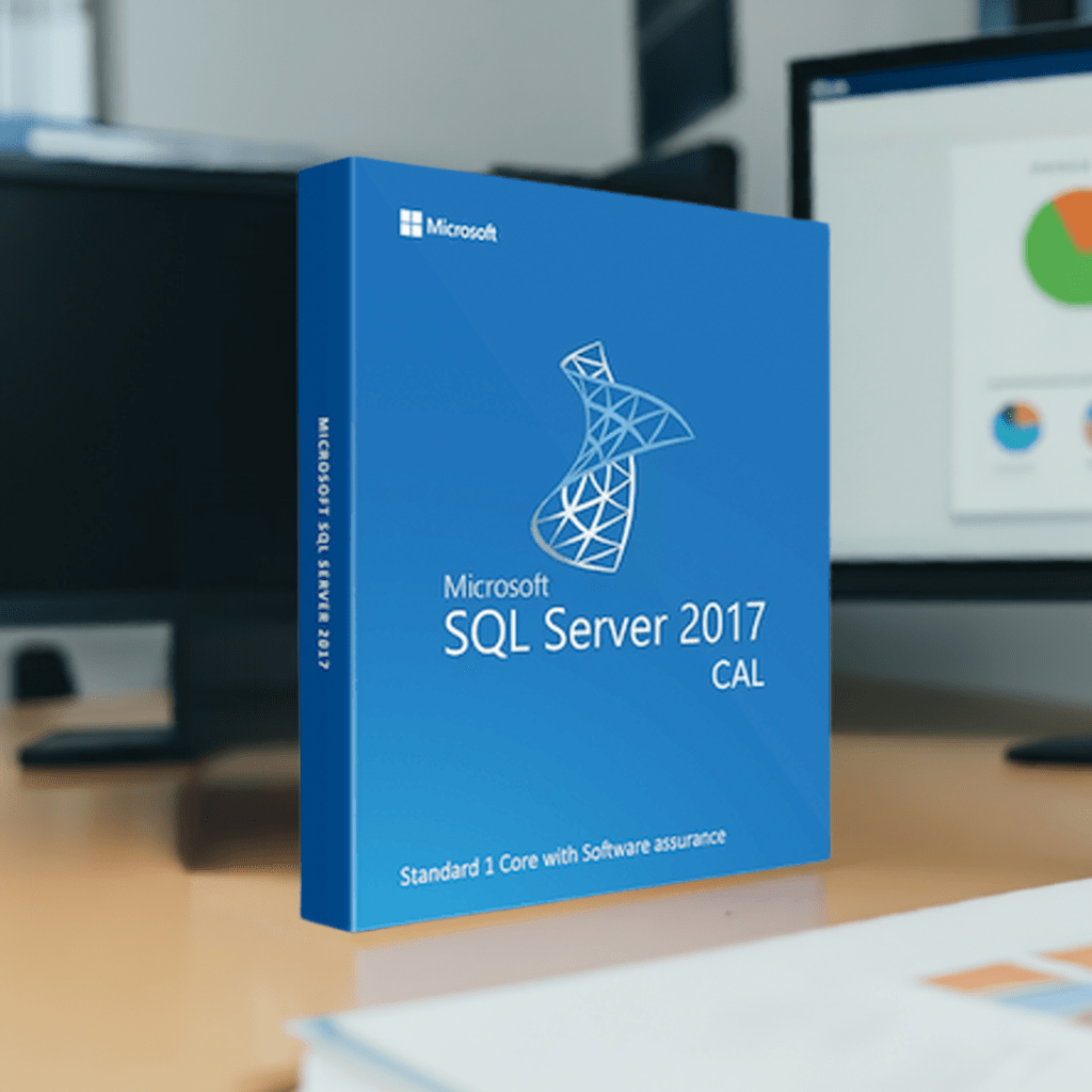 Microsoft Software SQL Server 2017 Standard 1 Core with Software assurance