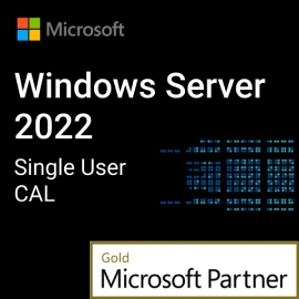 Microsoft Windows Server 2022, 1 User CAL