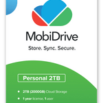 Mobisystems MobiDrive Personal 2000 (Yearly subscription) 