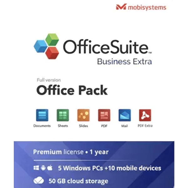 Mobisystems OfficeSuite Business Extra (Yearly subscription)