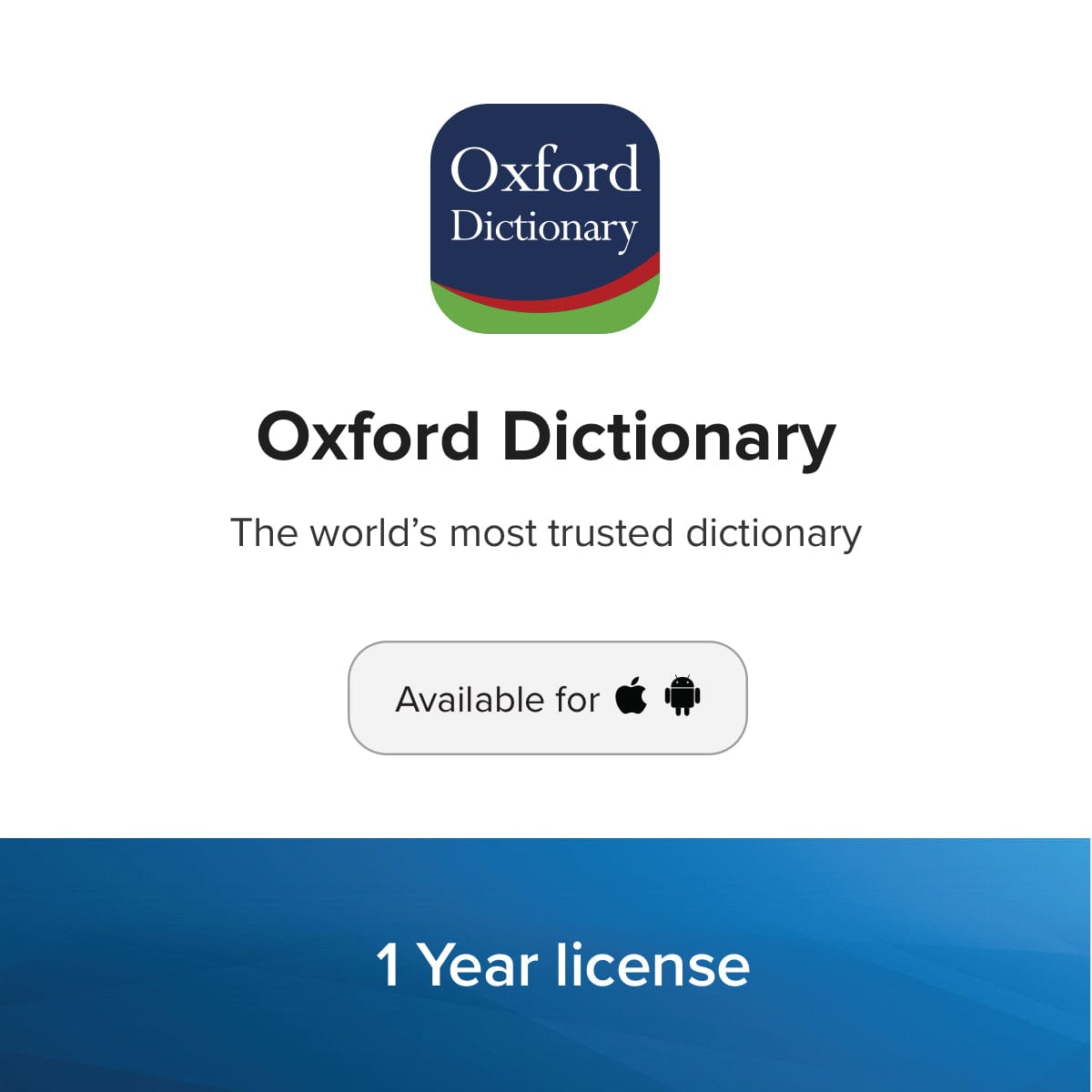 Mobisystems Oxford Dictionary Premium 1 Year license