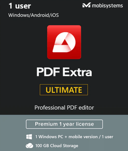 PDF Extra Ultimate (Yearly subscription, 1 user)